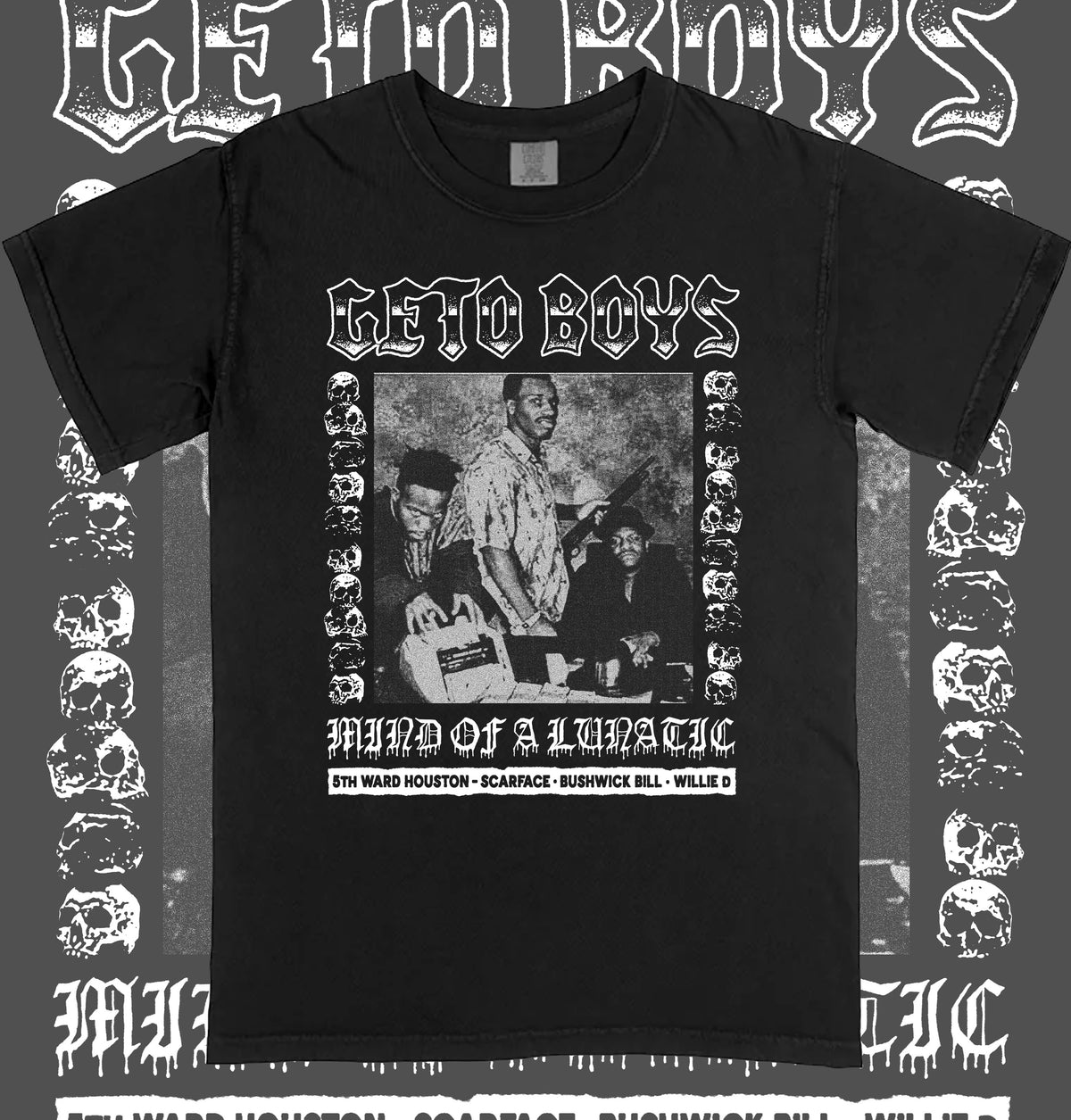 GETO BOYS - Mind Of A Lunatic shirt