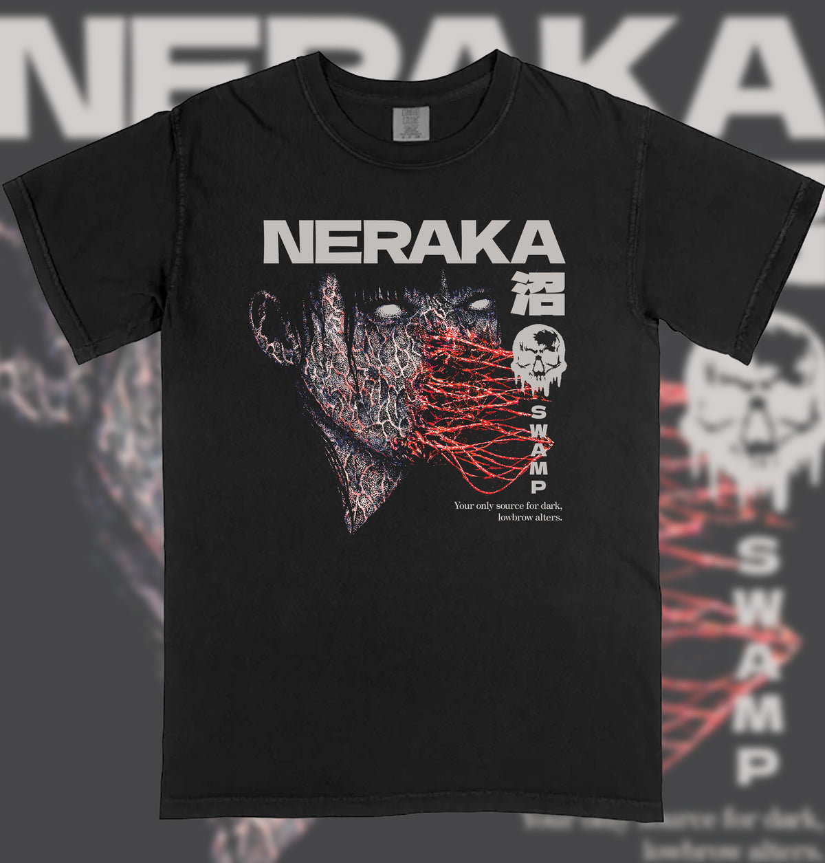 NERAKA ALTERS - Swamp shirt